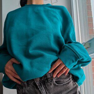 Cozy Teal Sweatshirt